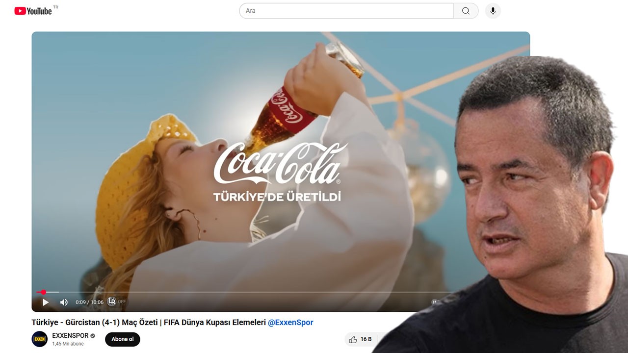 Milli Takım maçındaki reklamı görenler küplere bindi