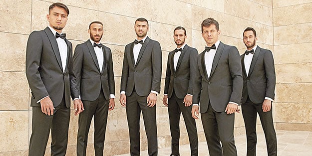 Milli Takım’a Damat smokin şıklığı
