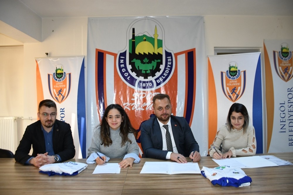 Milli takımın iki başarılı sporcusu İnegöl’de 