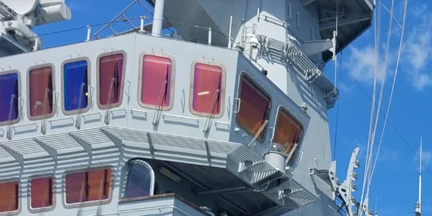 Milli uçak gemisi için o İtalyan uçak gemisi ITS CAVOUR görücüye çıktı