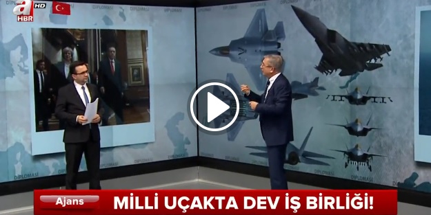 Milli uçakta dev iş birliği