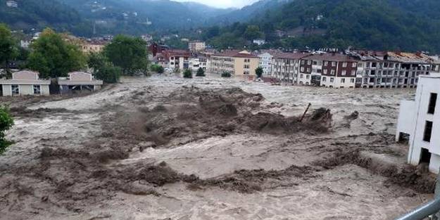 Milli uydumuz Göktürk-1 sel felaketini böyle görüntüledi