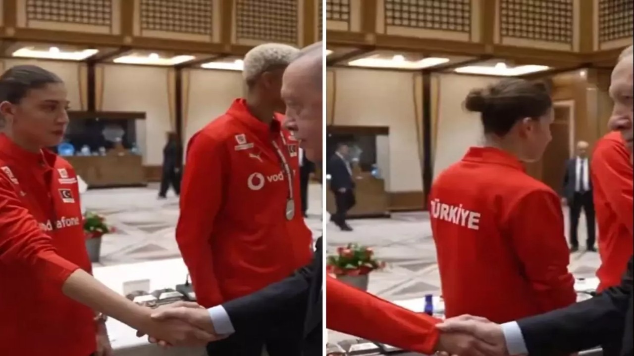 Milli voleybolcu İlkin Aydın’ın Erdoğan’a tavrı olay olmuştu! Topa Ahmet Hakan da girdi