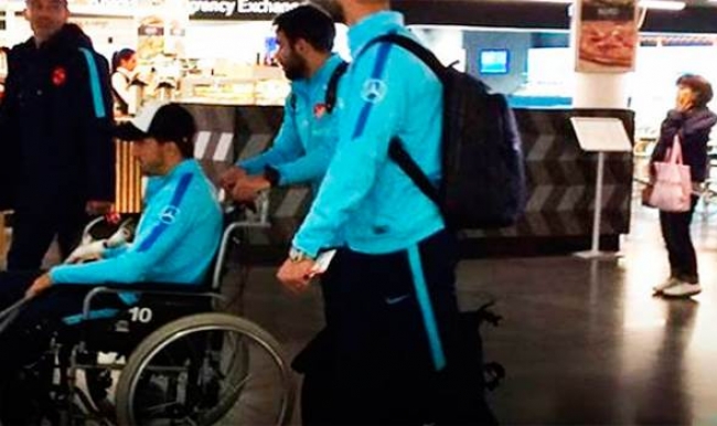 Milli yıldız Ozan Tufan tekerlekli sandalyede!