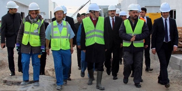 Milyon dolarlık fabrikanın yapımı bitiyor