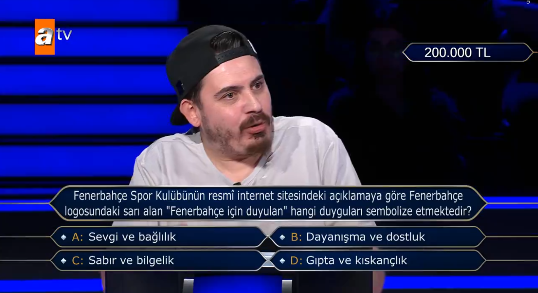 Milyoner'e damga vuran Fenerbahçe sorusu