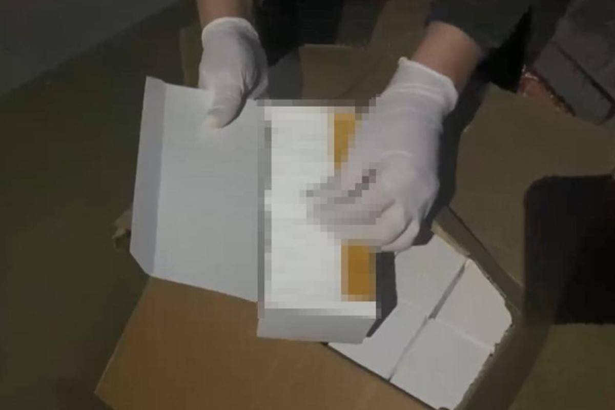 Milyonlarca kaçak makaron ve sigara filtresi ele geçirildi