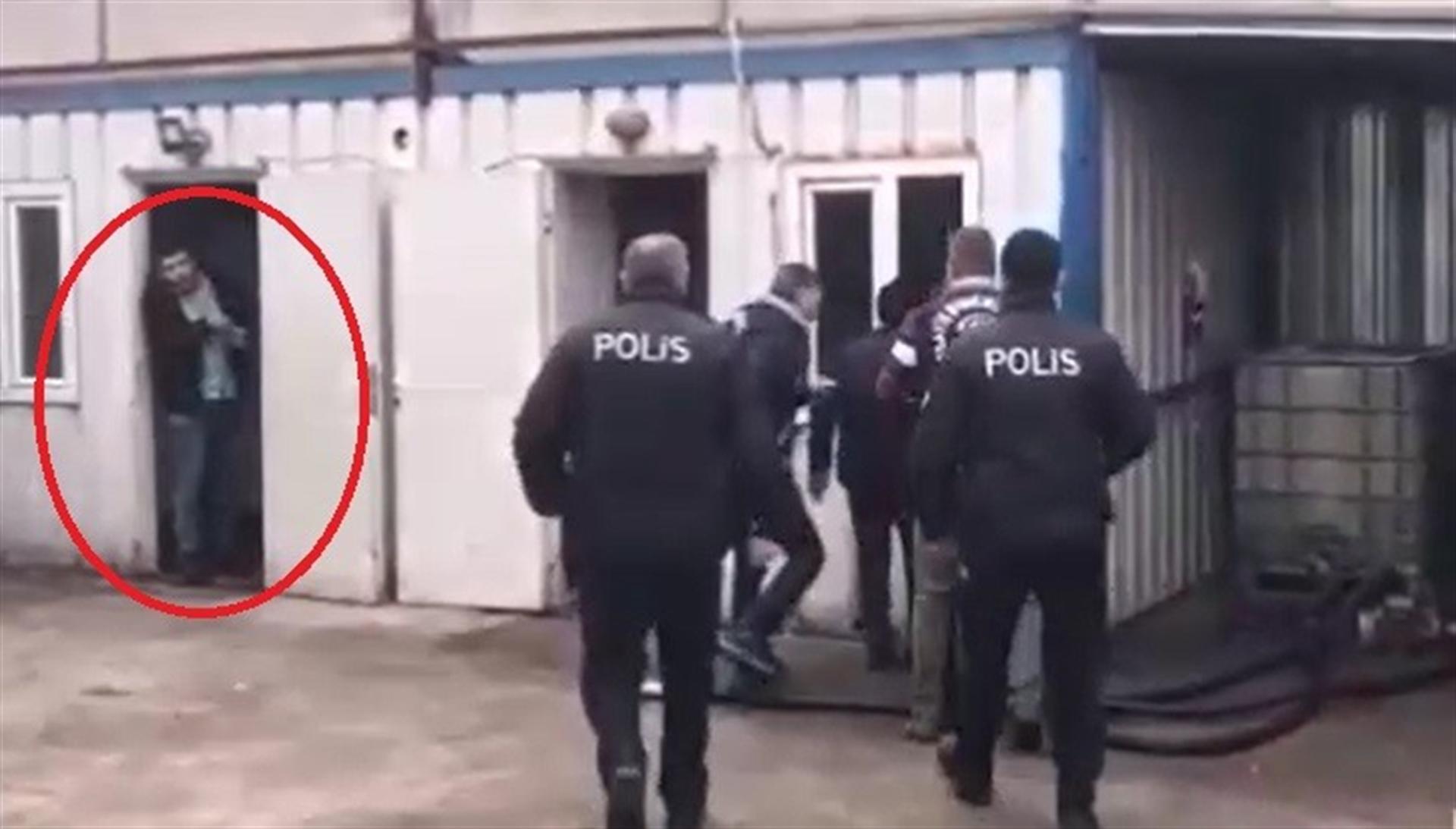 Milyonlarca liralık vurgun anı kamerada! Karşısında polisi görünce bakakaldı