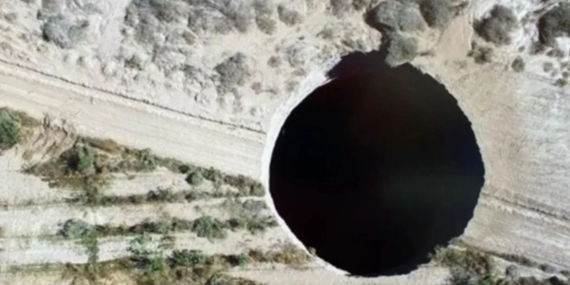 Milyonların uykusunu kaçacak! Dev yarık adamı yuttu götürdü, ekipler deliğe girince bunu beklemiyordu