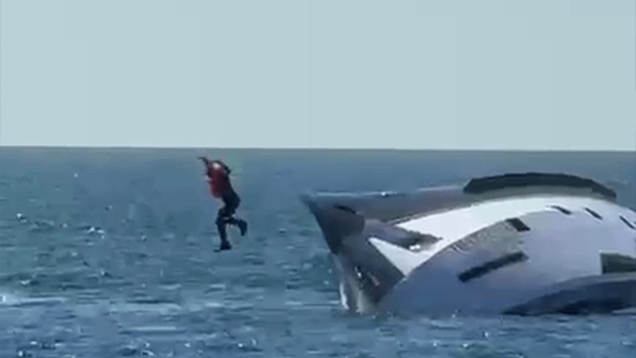 Milyonluk yat 15 dakikada battı! Sahibi daha yeni teslim almıştı