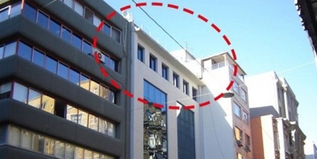 Mimarlar Odası'nın binası kaçak çıktı