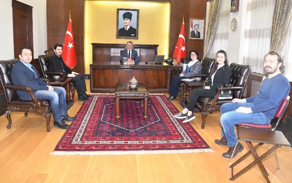 Mimarlardan Vali Yazıcı’ya ziyaret 