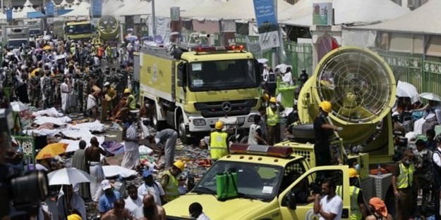 Mina izdihamında sıcak gelişme