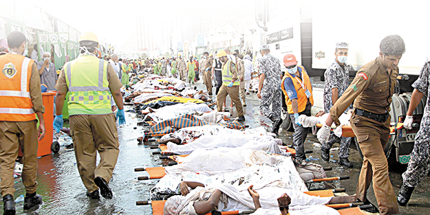 Mina'da facia geliyorum dedi