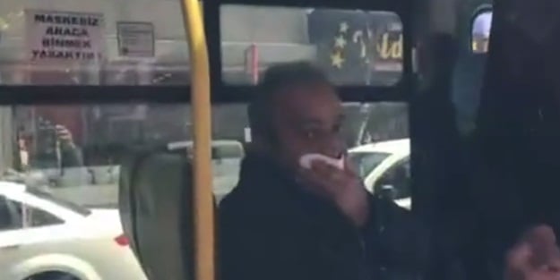 Minibüs denetiminde ilginç diyalog