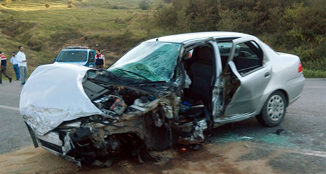 Kafa kafaya çarpıştılar!