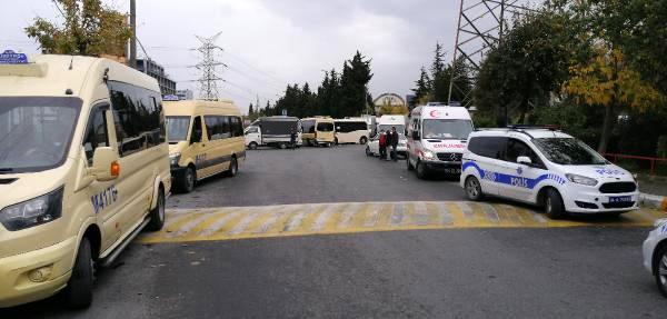 Minibüsçülerin 3 dakika kavgası kanlı bitti
