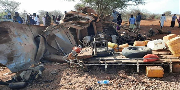 Minibüste patlama! 13 kişi hayatını kaybetti