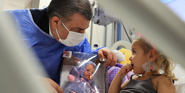 Minik Ayda, Bakan Koca'dan bakın ne istedi