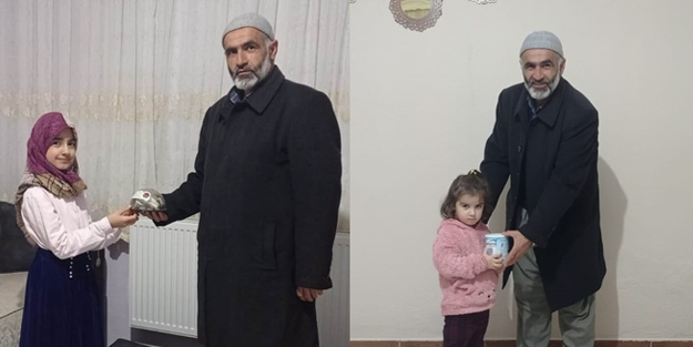 Minik çocuklar harçlıklarını Gazze'ye gönderdi