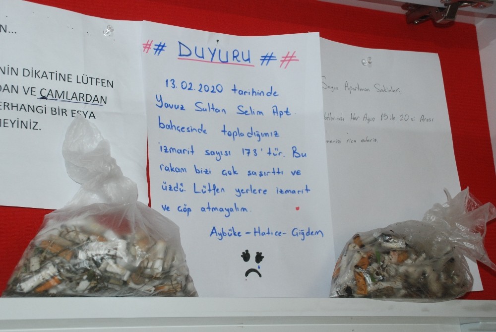 Minik ellerden yetişkinlere anlamlı ders 