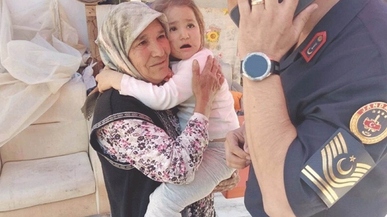 Minik Eylül yürekleri ağza getirdi