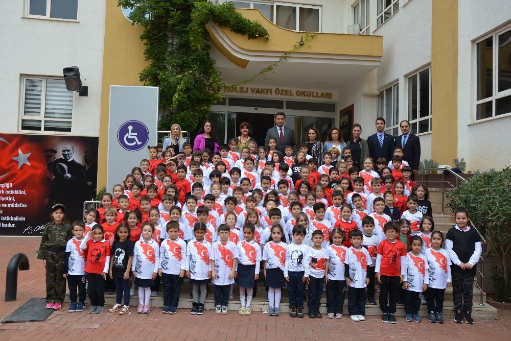 Minik GKV’lilerden Mehmetçik Vakfı’na destek 