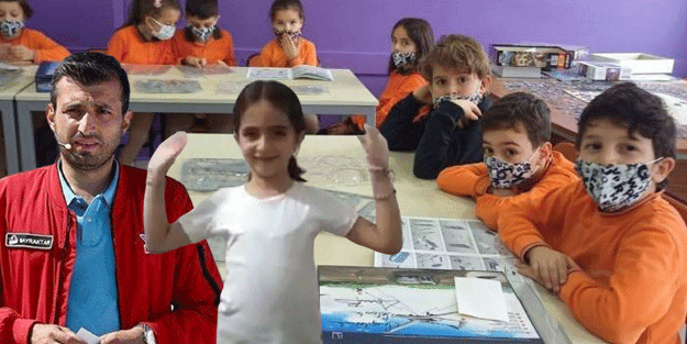 Minik Gülşen istedi Selçuk Bayraktar yaptı