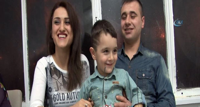 Minik Poyraz 4 sene sonra ilk kez doğum günü kutladı