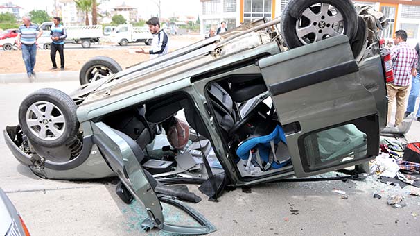 Minik Rüzgar'ı bebek koltuğu kurtardı