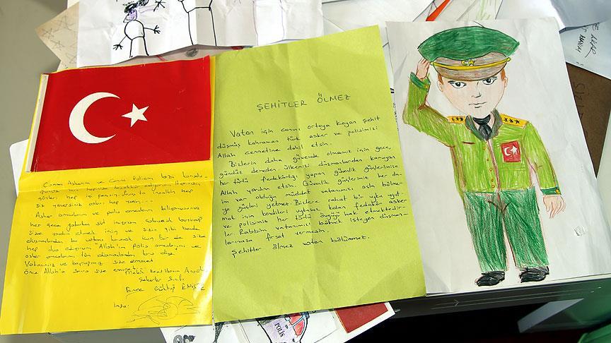 Minik yüreklerden duygulandıran mektuplar