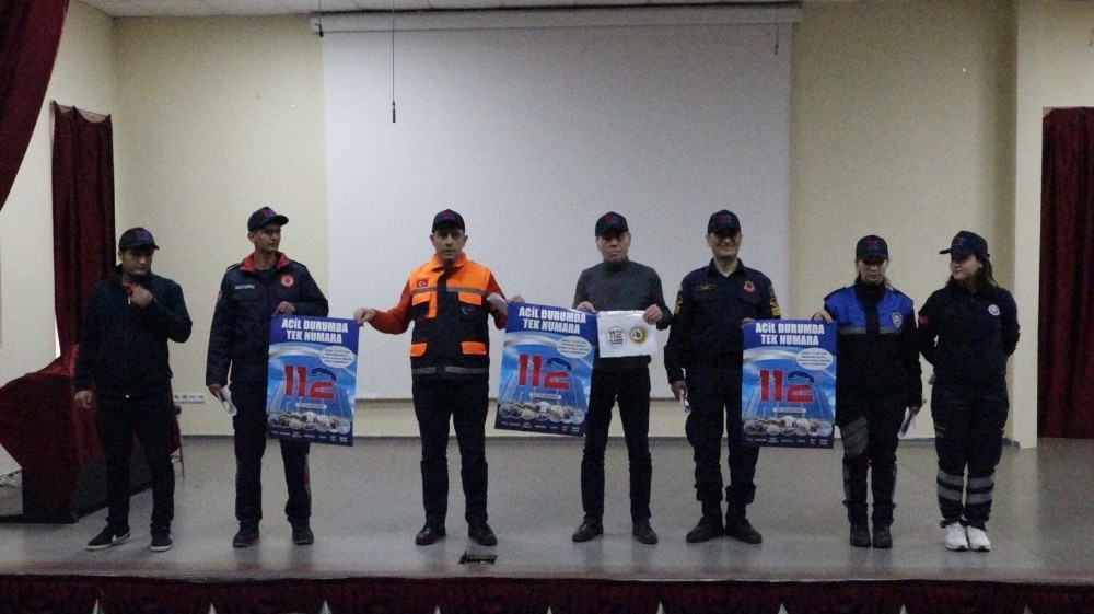 Miniklere 112 eğitimi 