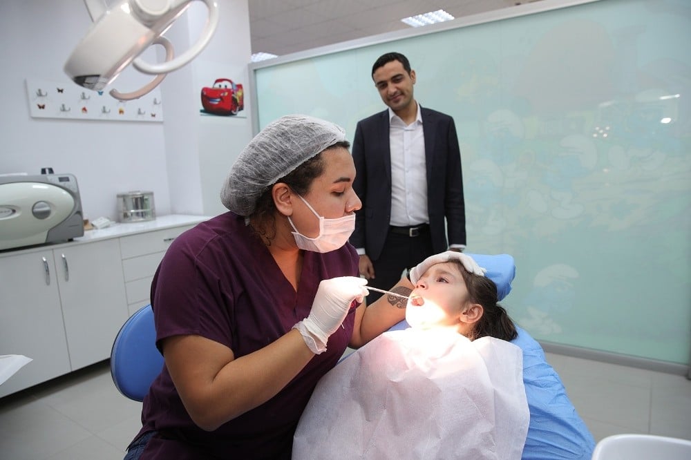 Miniklere ağız bakımı 