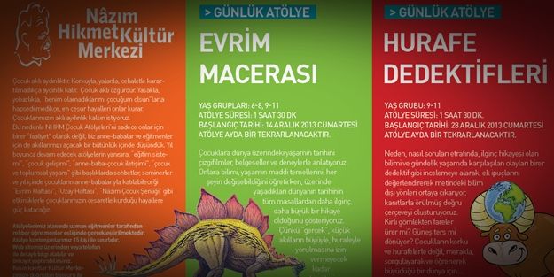 Miniklere ‘Evrim’ tuzağı