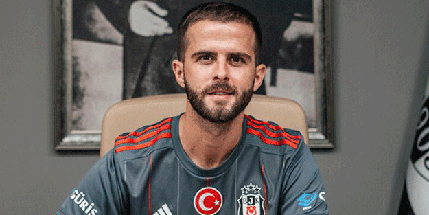 Miralem Pjanic İstanbul’a inmeden önce olay oldu