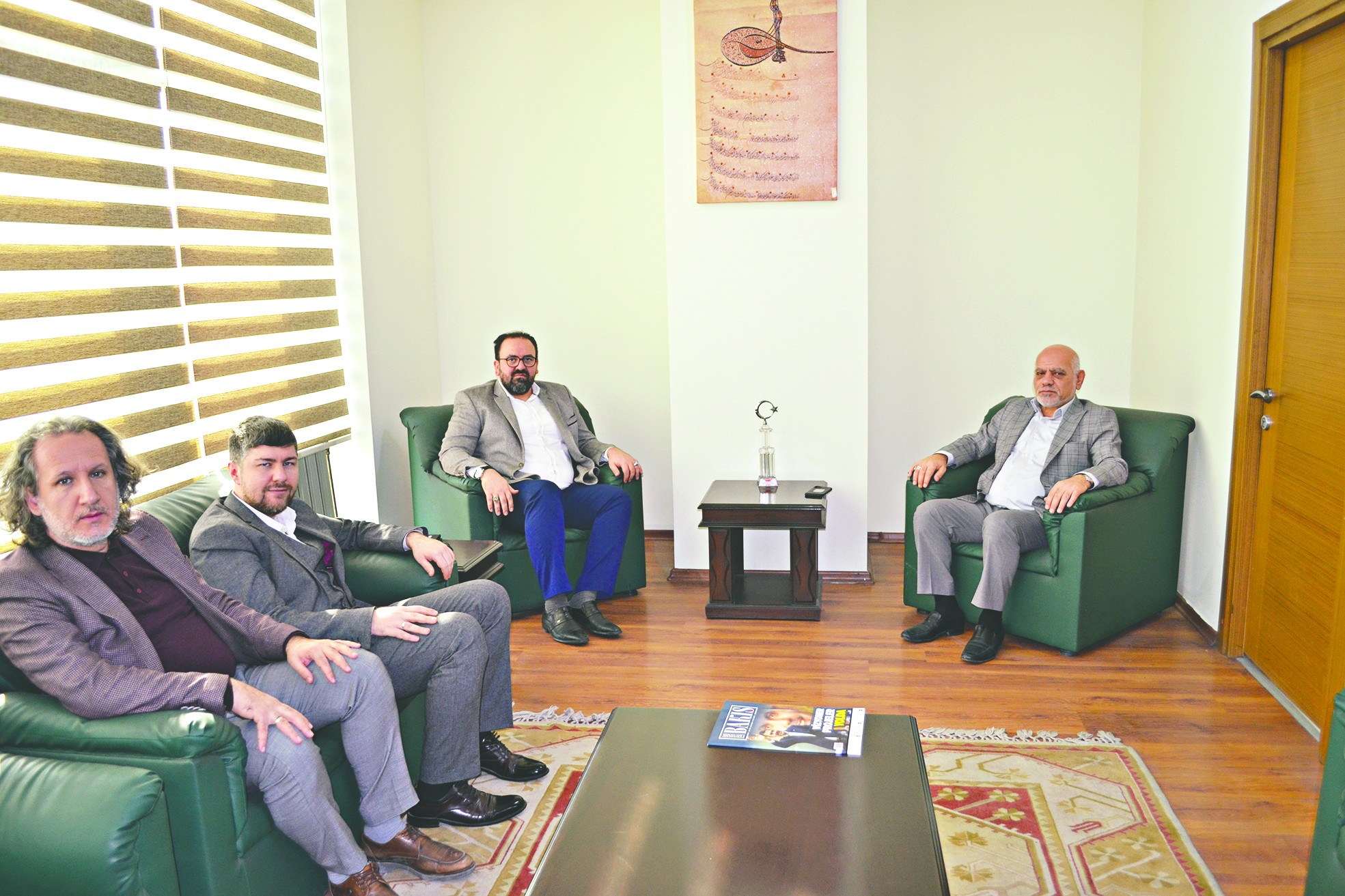 Mirasımız Derneği'nden Akit'e ziyaret! O gemide biz de olacağız