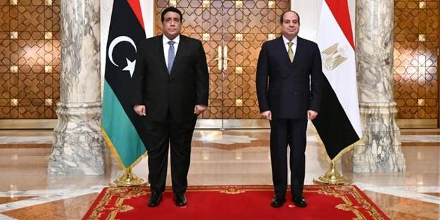 Mısır ile Libya arasında dikkat çeken buluşma!