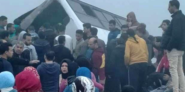 Mısır'da feci görüntüler! Onlarca yaralı var