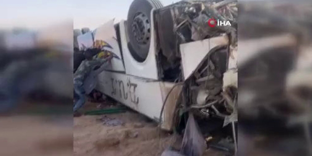 Mısır'da feci kaza! 2 ölü 44 yaralı