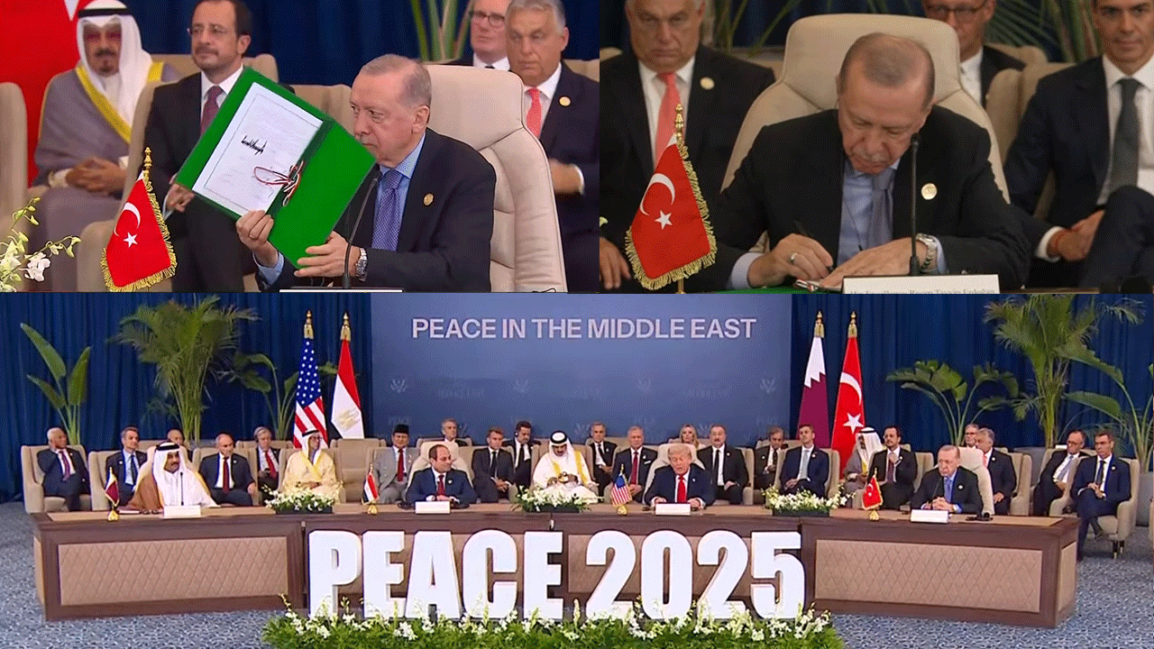 Mısır'da Gazze için imzalar atıldı