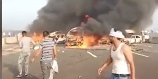 Mısır'da katliam gibi kaza: 32 ölü, 63 yaralı