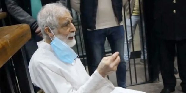 Mısır'ın firavun cuntasından, müebbet yatan78 yaşındaki İhvan liderine 15 yıl daha hapis!