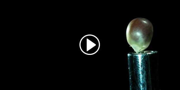 Mısırın patlama anı ağır çekimde görüntülendi!