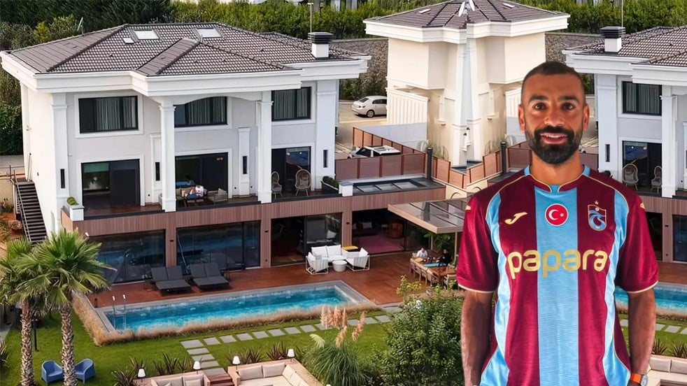 Mısırlı yıldız Salah krallar gibi yaşayacak! 8 odalı 6 banyolu saray yavrusu