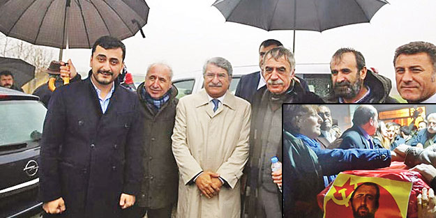 Mısıroğlu’na hakaret katillere ziyaret