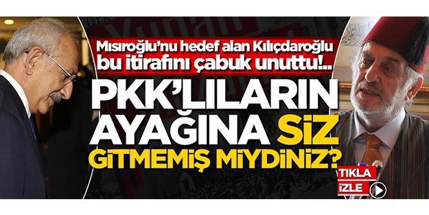 Mısıroğlu’na “vatan haini” diyen Kemal Kılıçdaroğlu’na soru: PKK’lıları ziyaret mi etti?