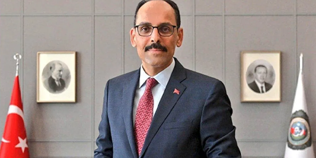 MİT Başkanı Kalın'ın makam odasından ilk fotoğraf!