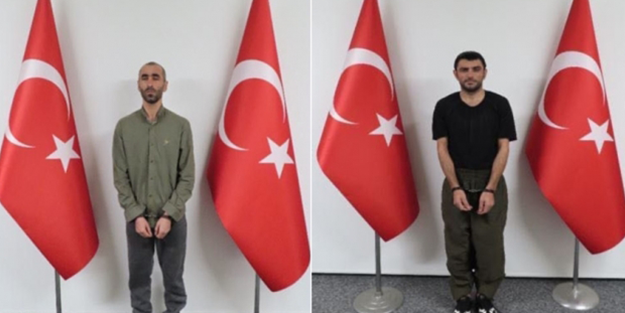 MİT paketleyip getirdi! Kırmızı bültenle aranan 2 terörist Türkiye'de