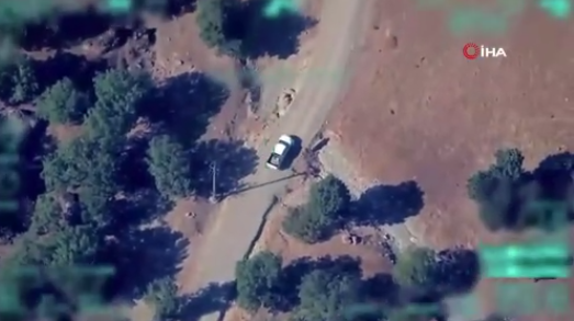 MiT’ten teröristlere ağır darbe! Operasyonun görüntüleri kamuoyu ile paylaşıldı