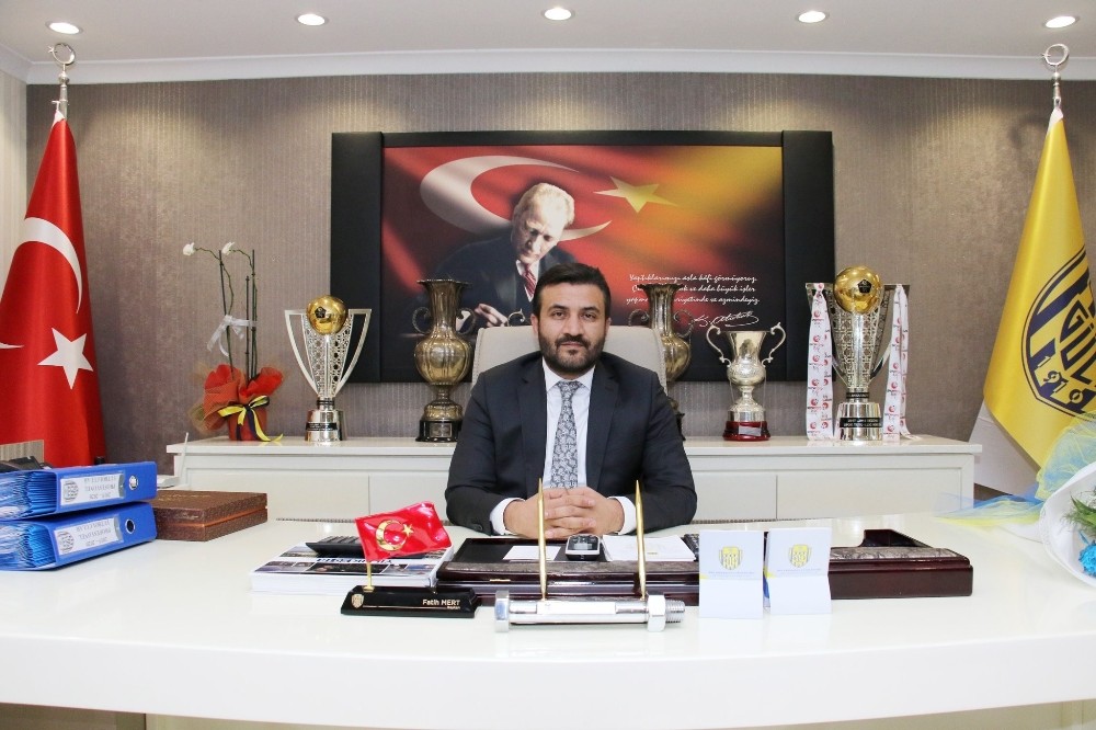 MKE Ankaragücü Başkanı Mert: “TBMM’nin 100. Yıl dönümünde, 23 Nisan Ulusal Egemenlik ve Çocuk Bayramı’nı büyük bir coşkuyla kutluyoruz” 